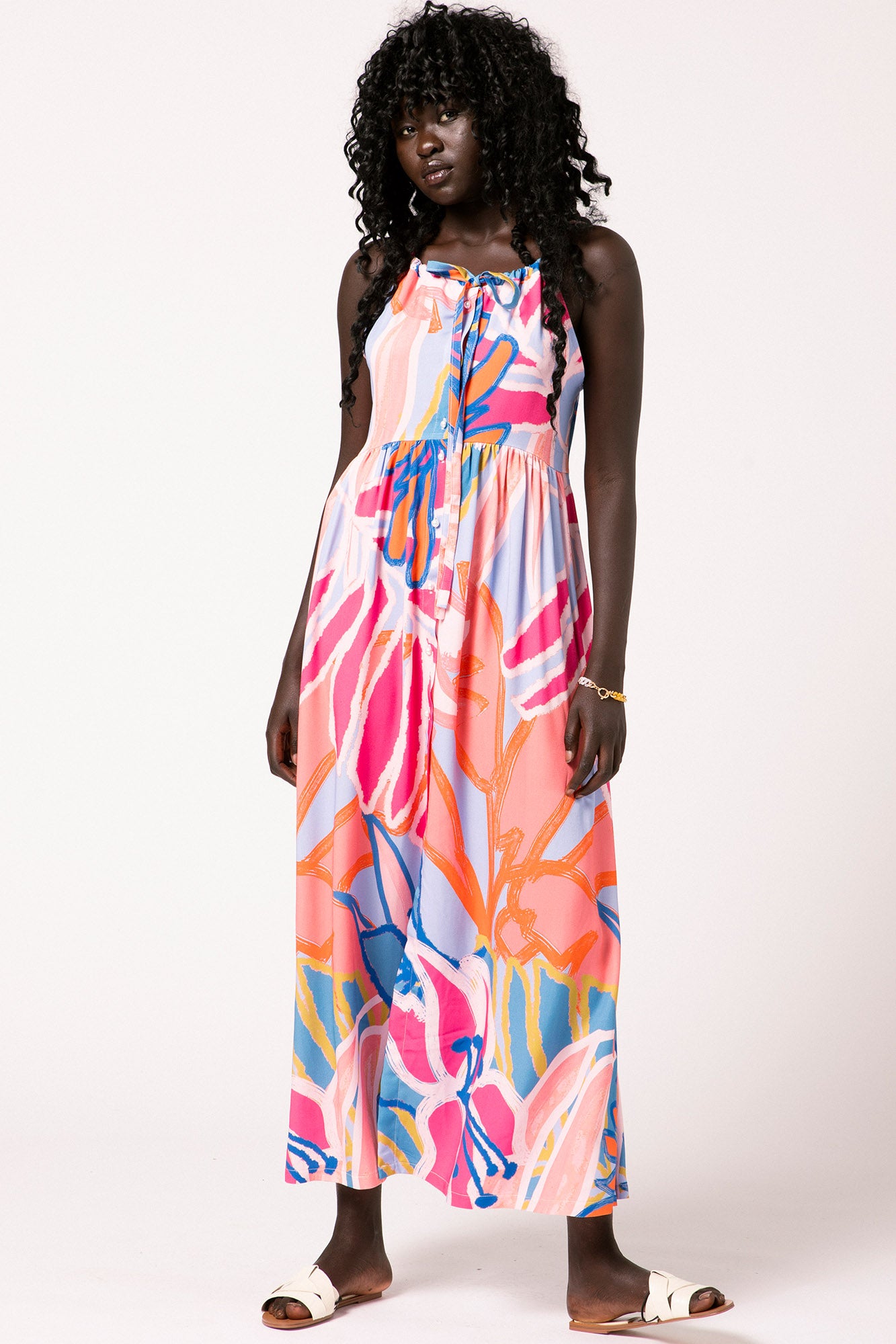 Allison Wonderland | Tropical Print Island Maxi Dress Allison Wonderland | Tropical Print Island Maxi Dress