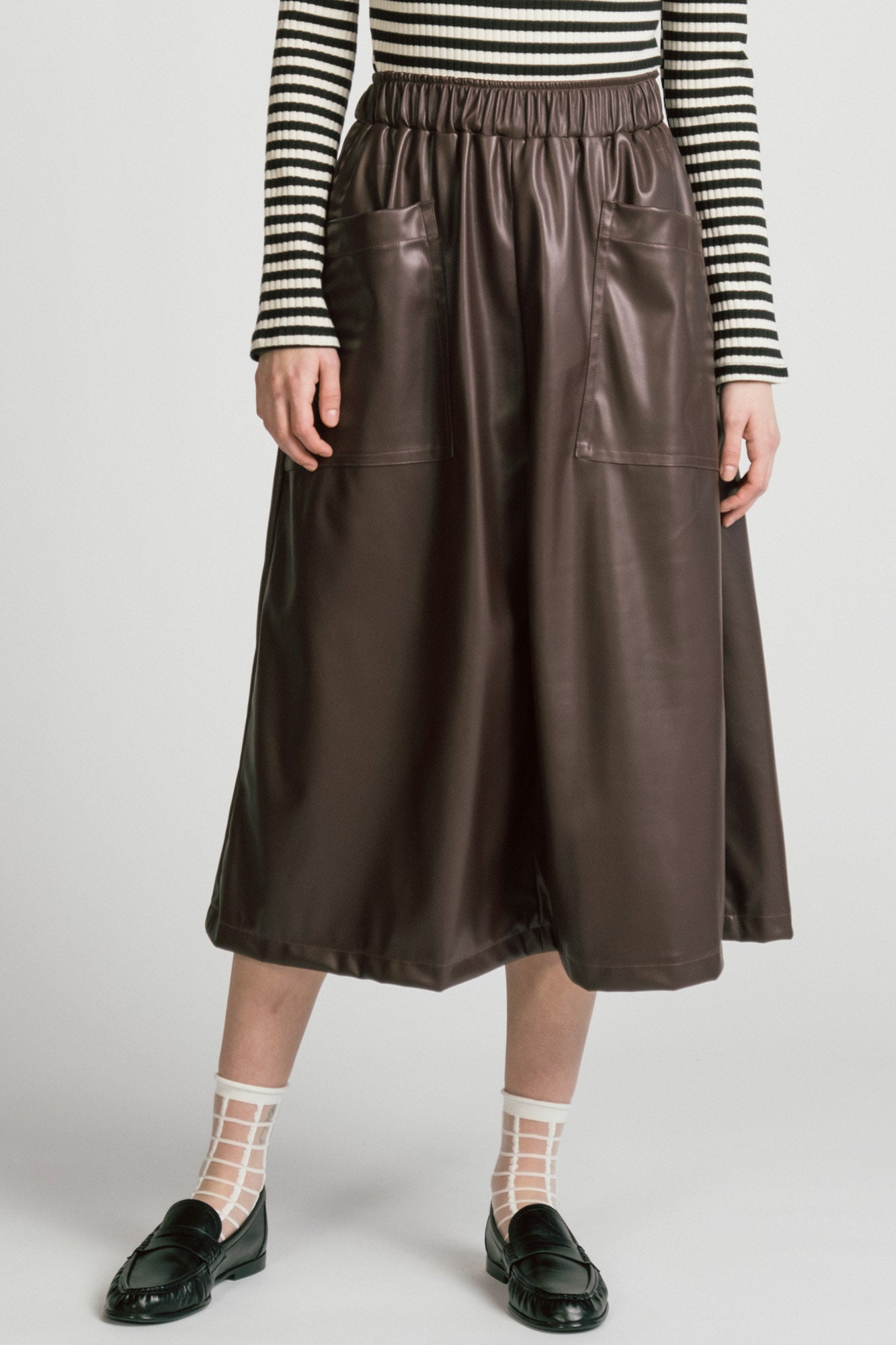 Ara Skirt Burgundy