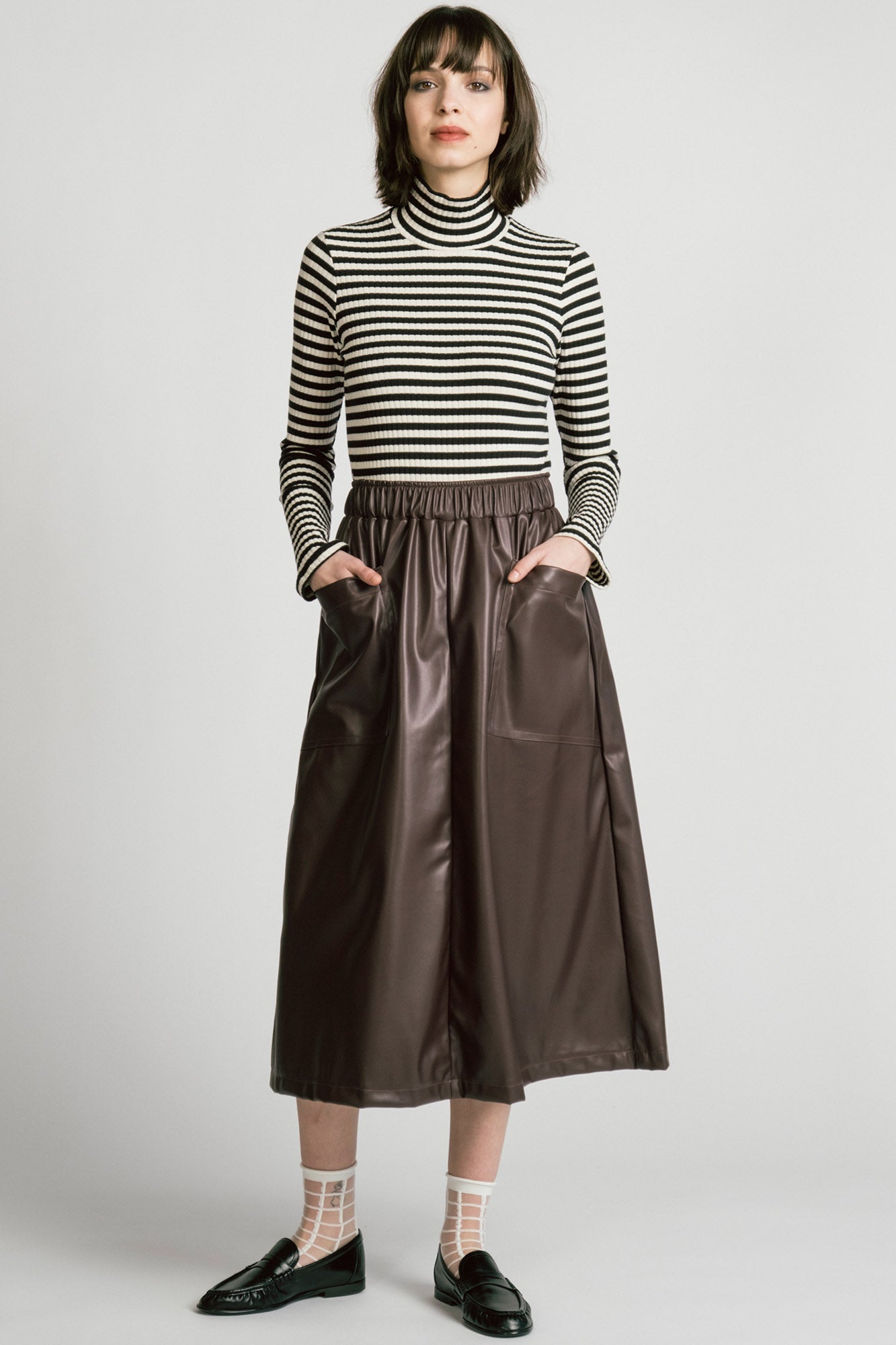 Ara Skirt Burgundy