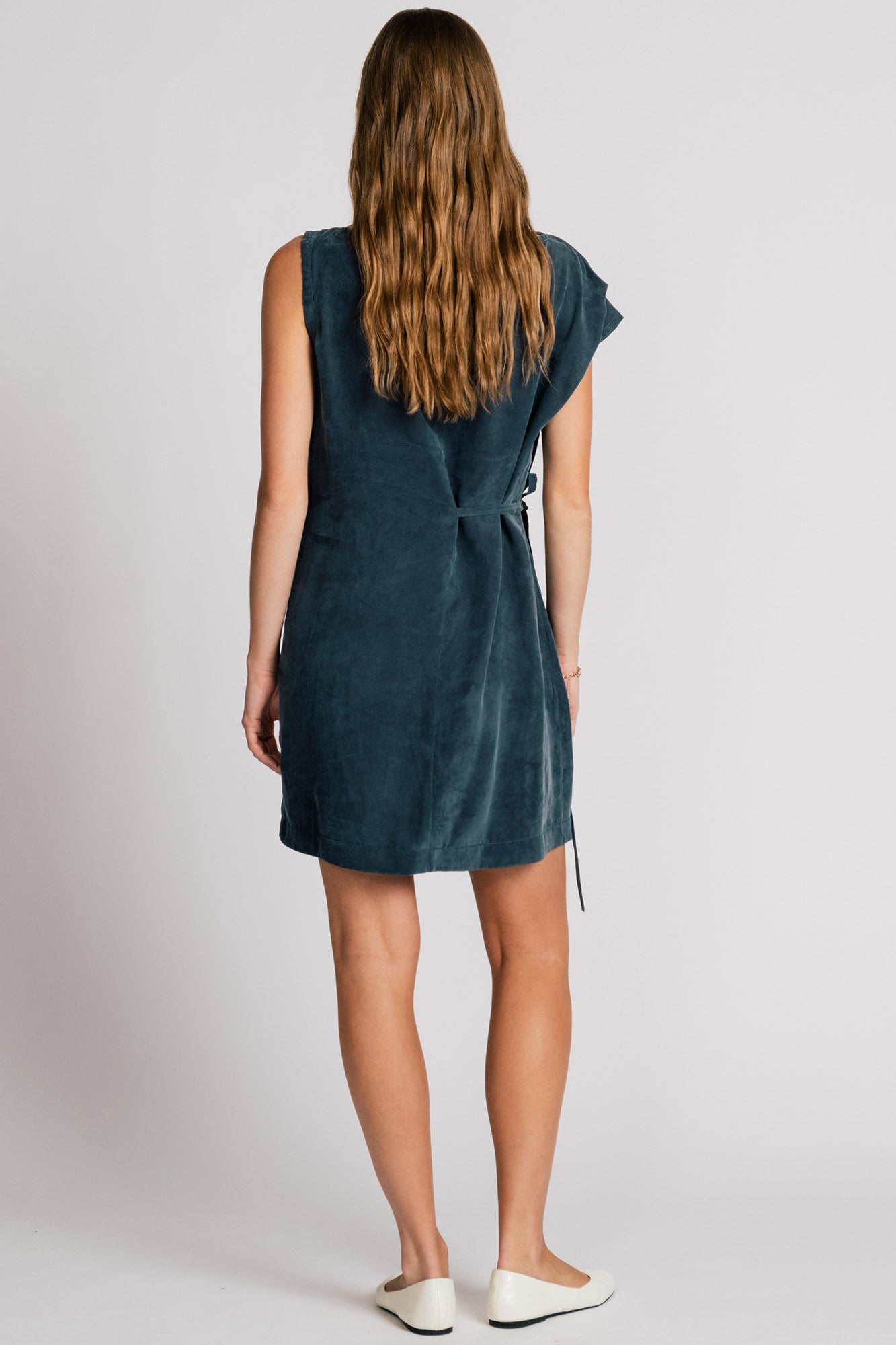 Heron Dress Petrol