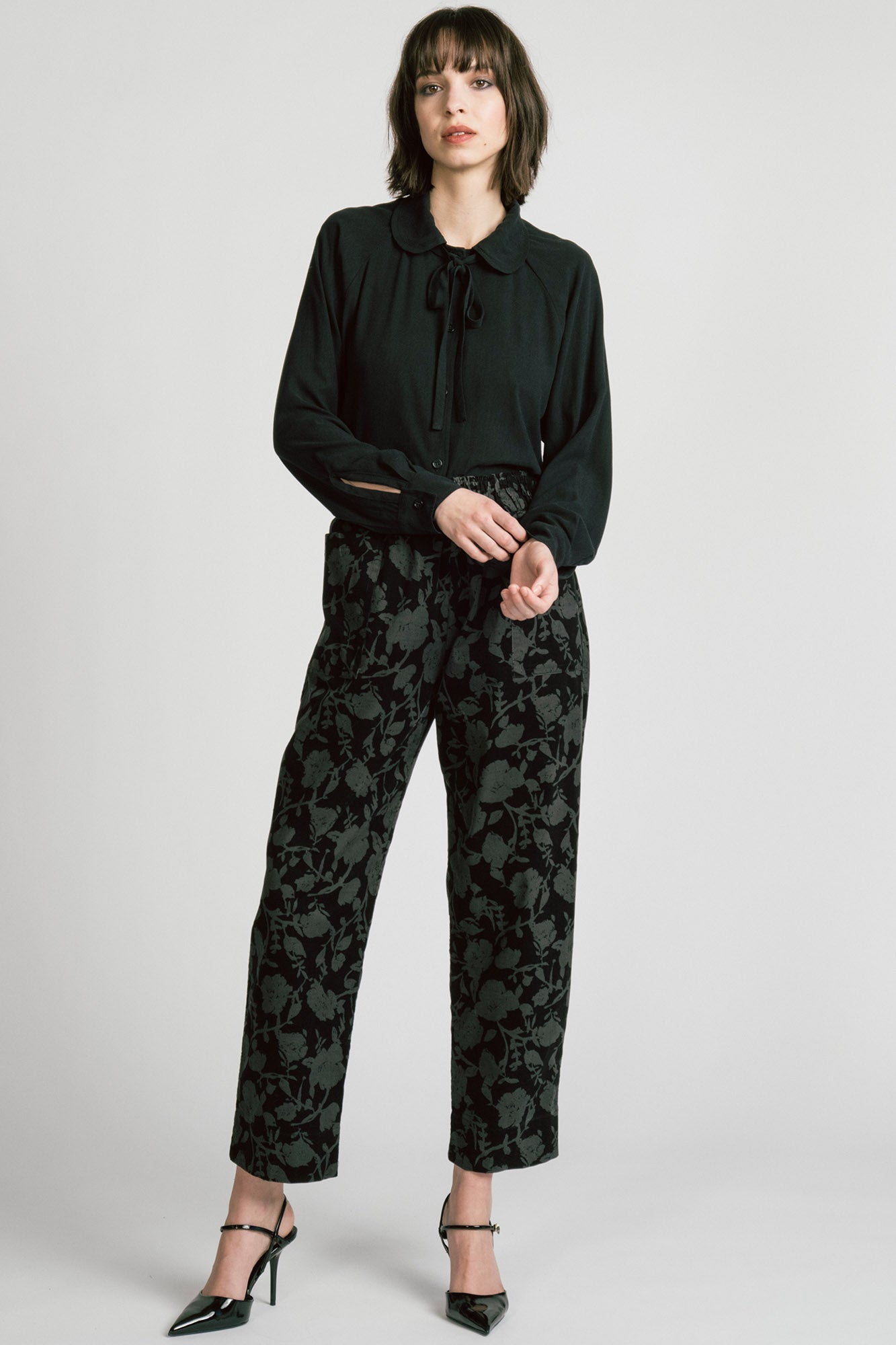 Hydra Blouse Black