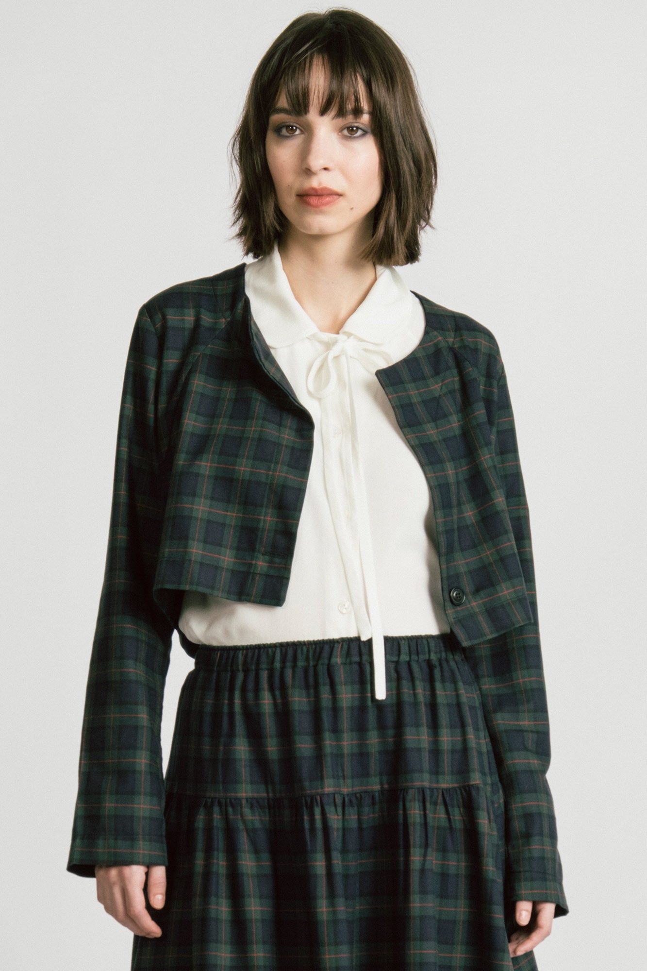 Libra Bolero Plaid