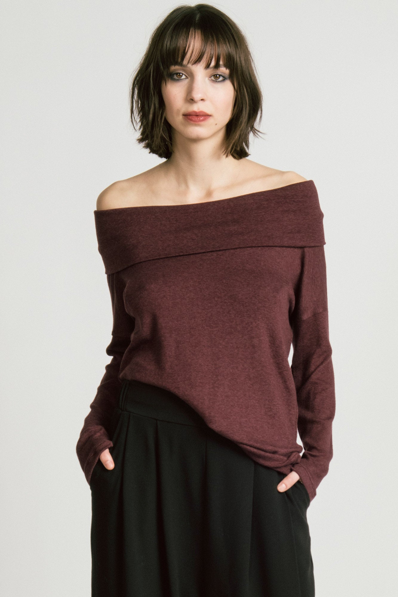 Mensa Sweater Mulberry