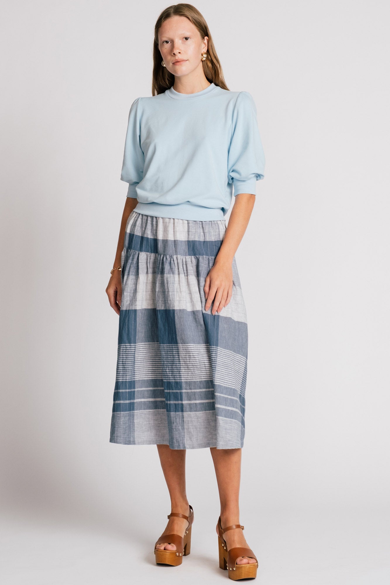 Pelican Skirt Blue