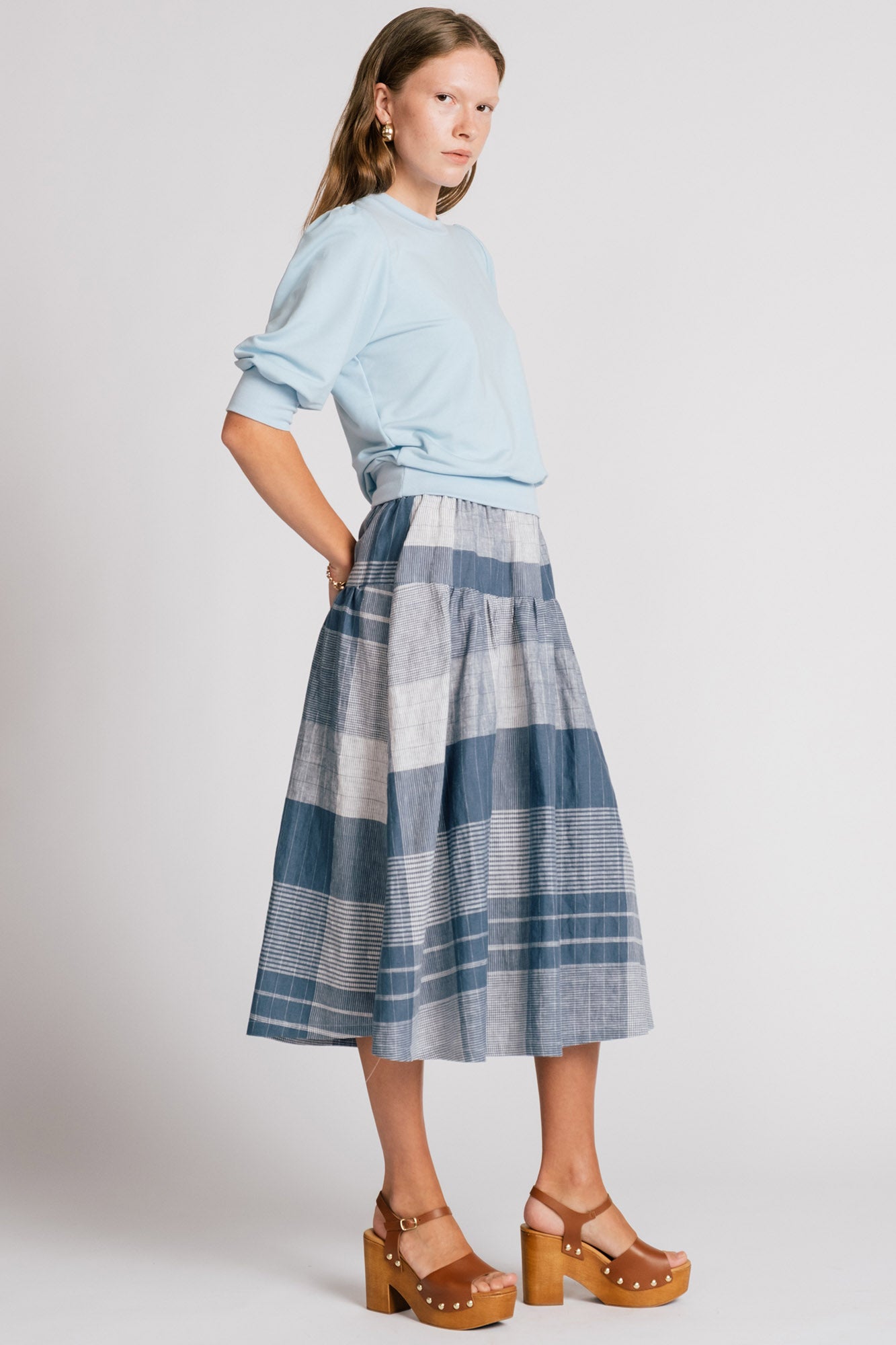 Pelican Skirt Blue