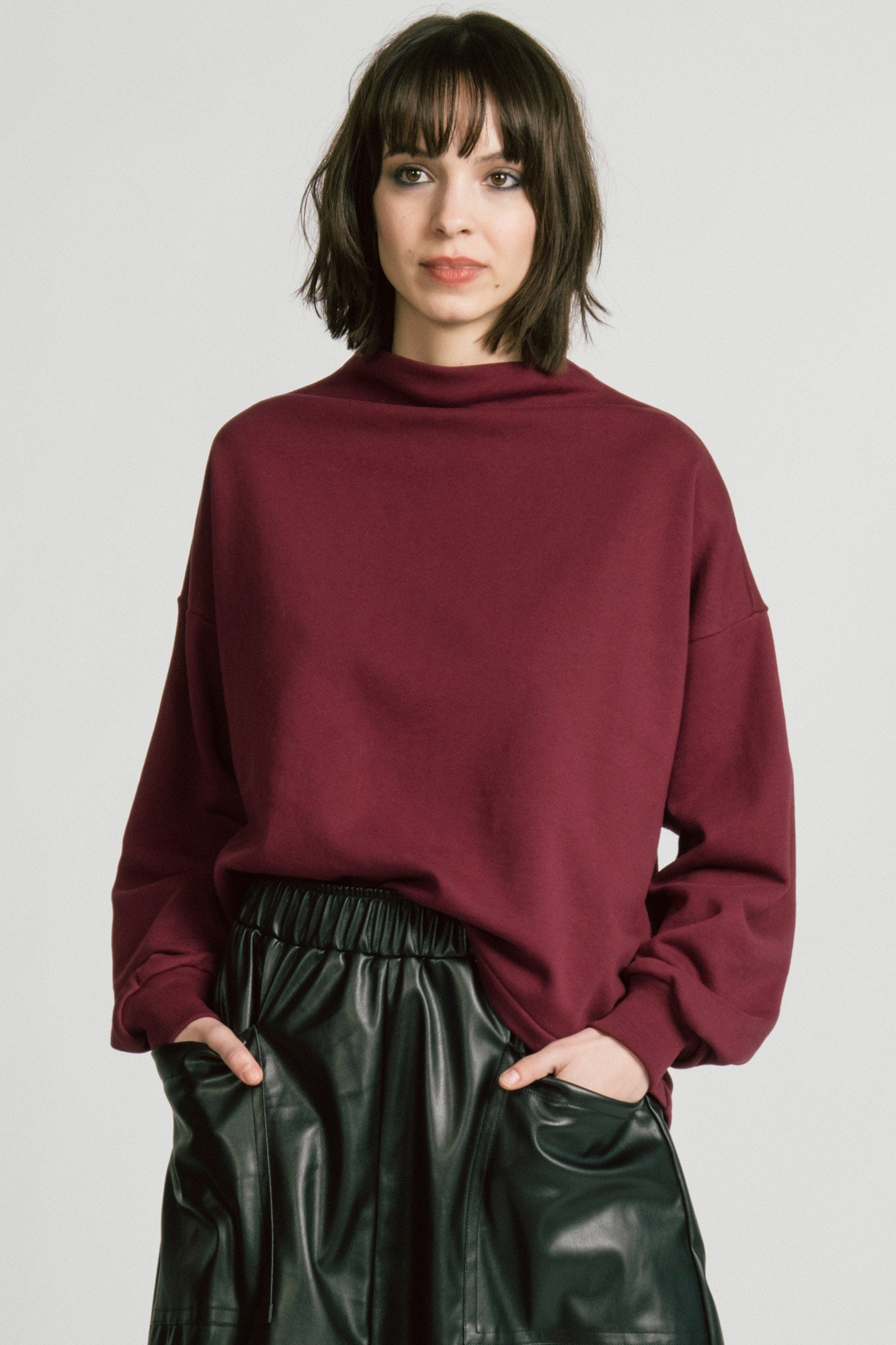 Pyxis Sweatshirt Wine