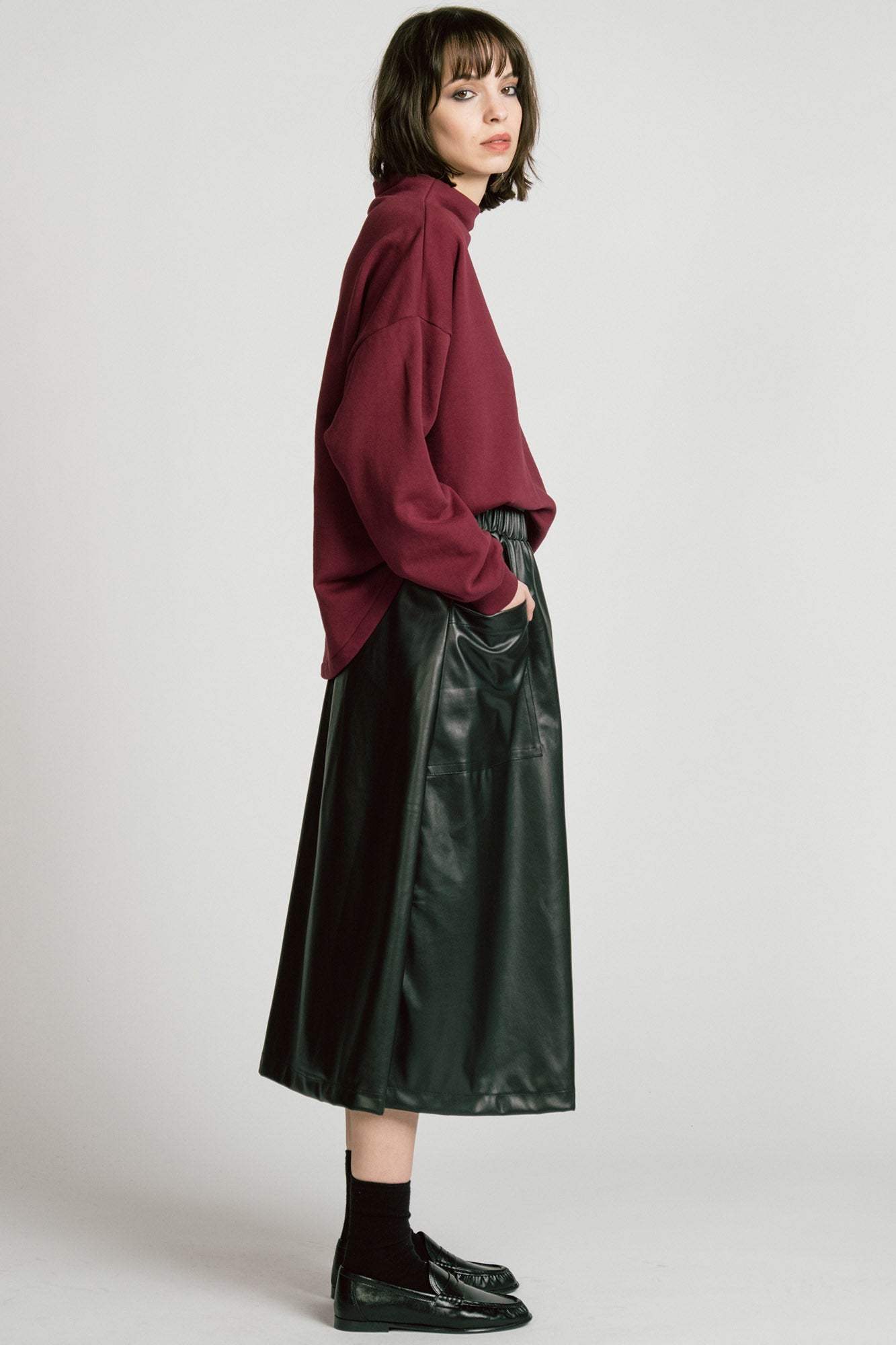 Pyxis Sweatshirt Wine