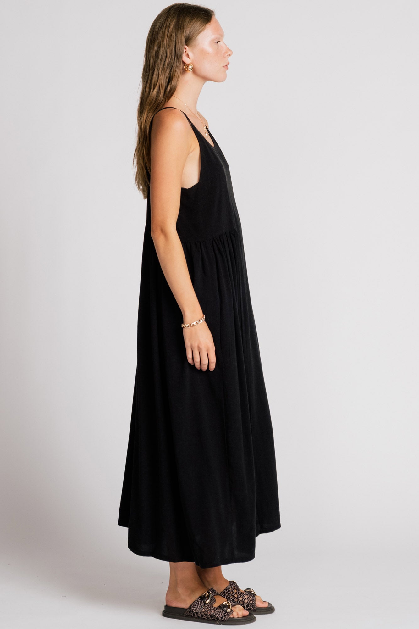 Swan Dress Black