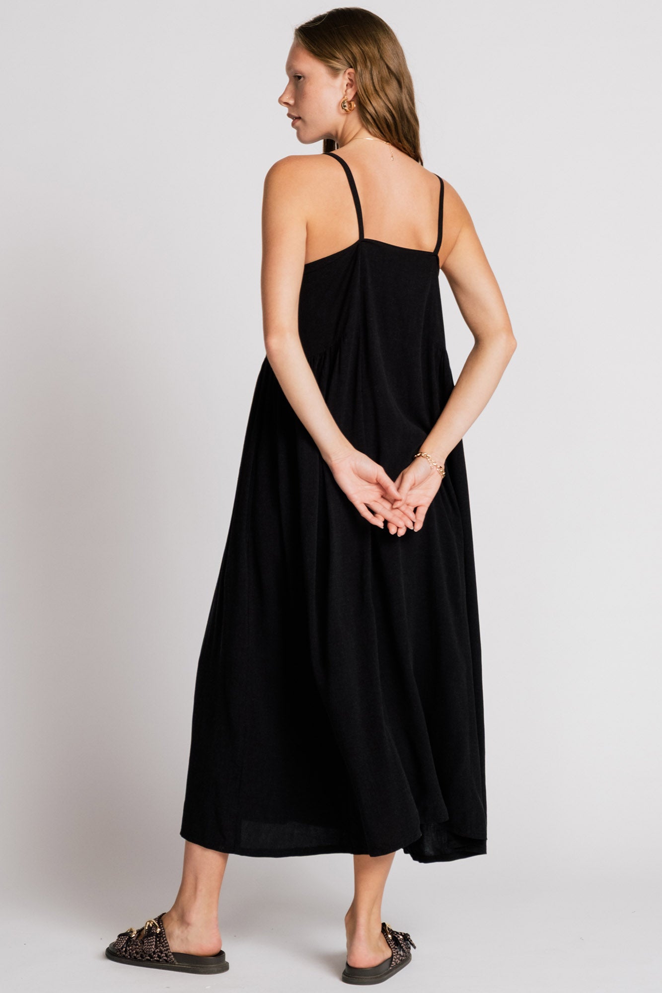 Swan Dress Black
