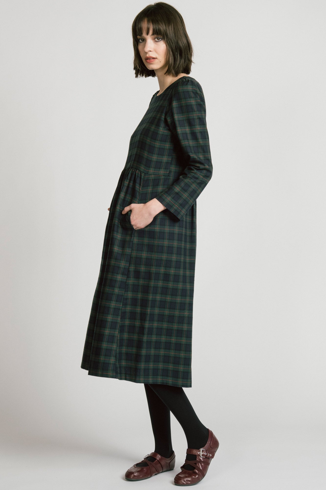 Virgo Dress Plaid