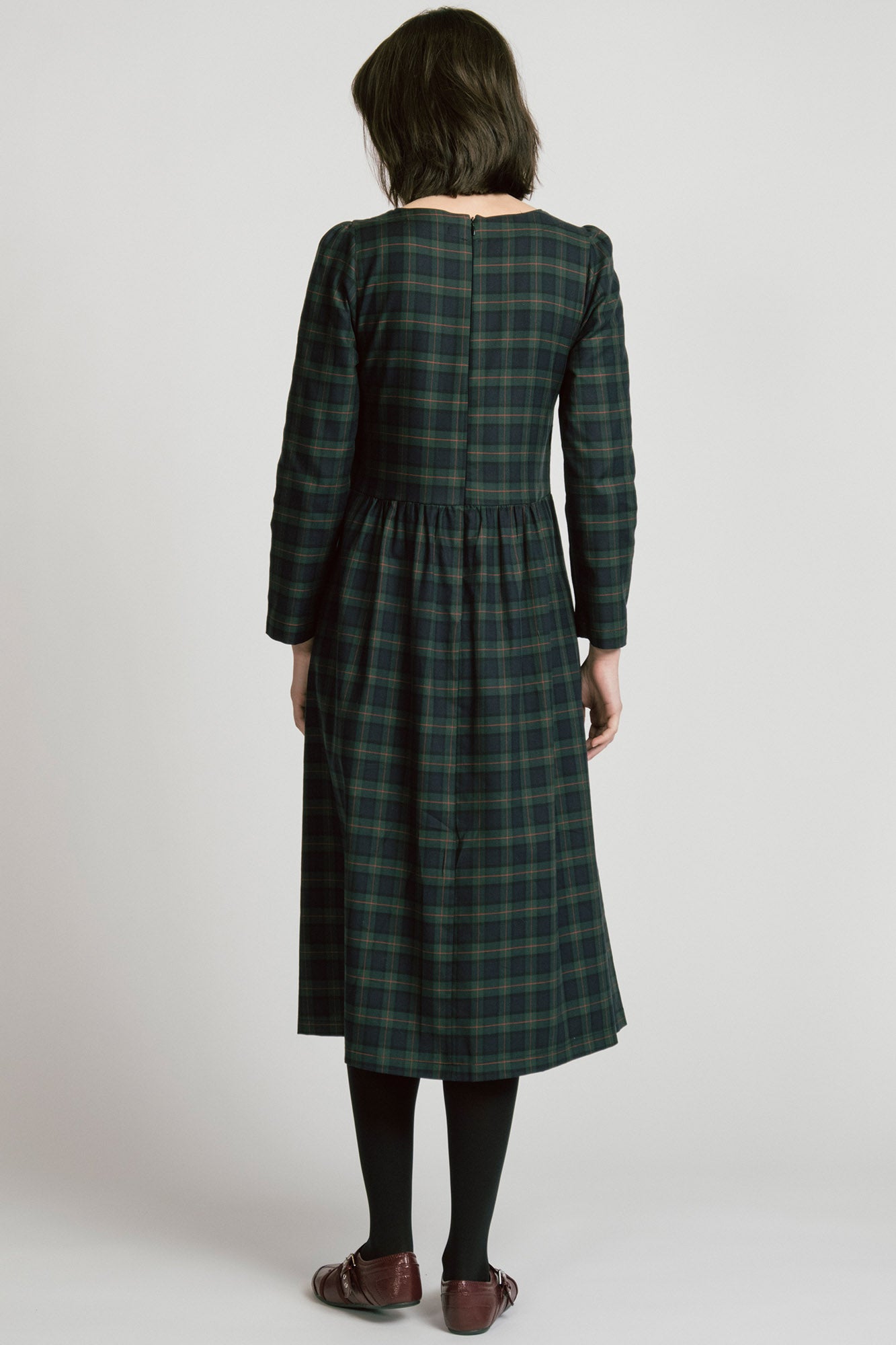 Virgo Dress Plaid