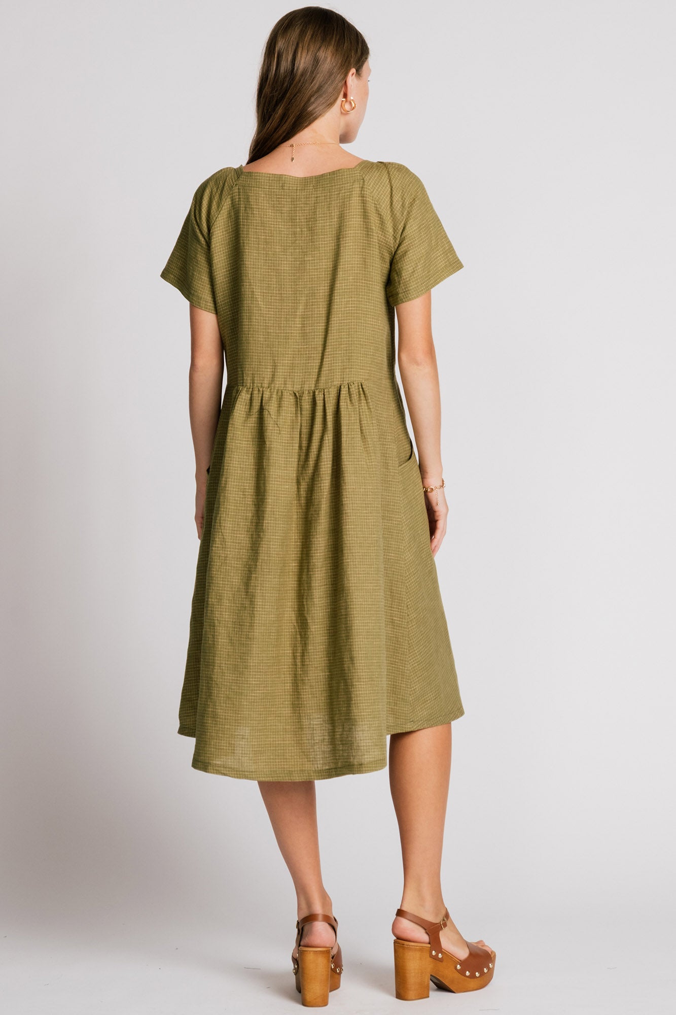 Warbler Dress Avocado