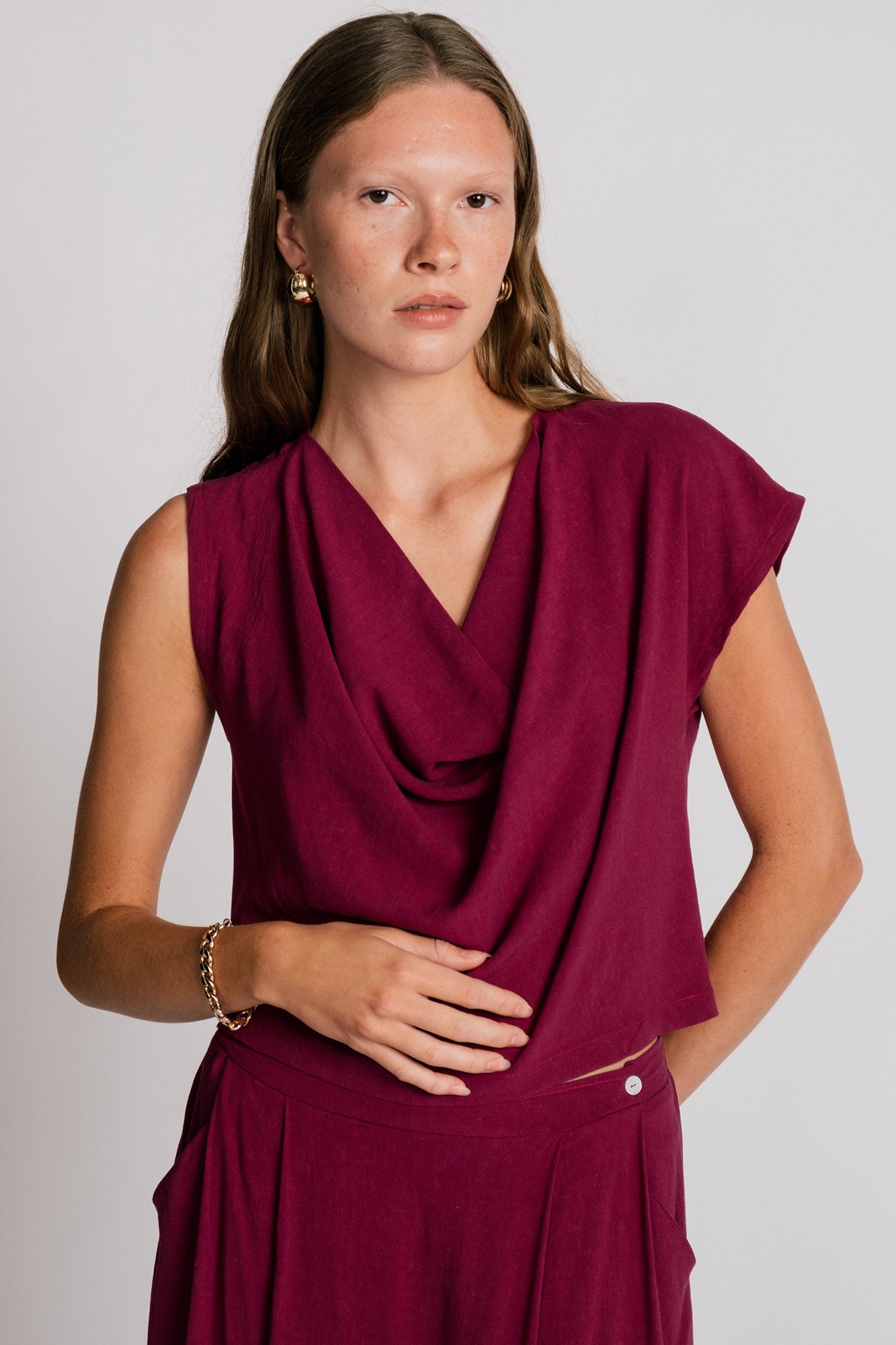 Wren Blouse Pink