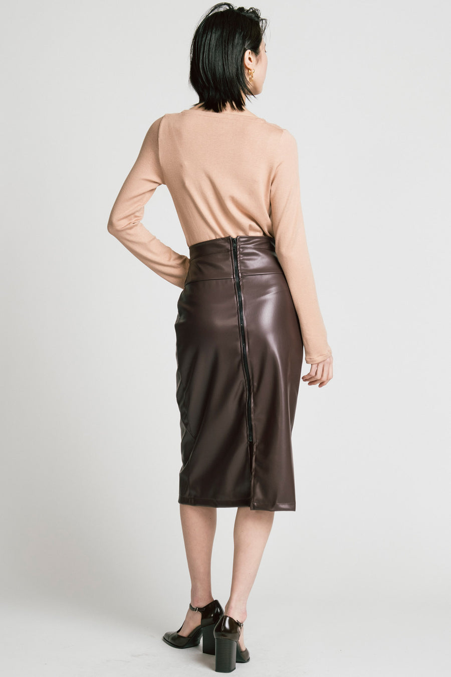 Desire Skirt Burgundy