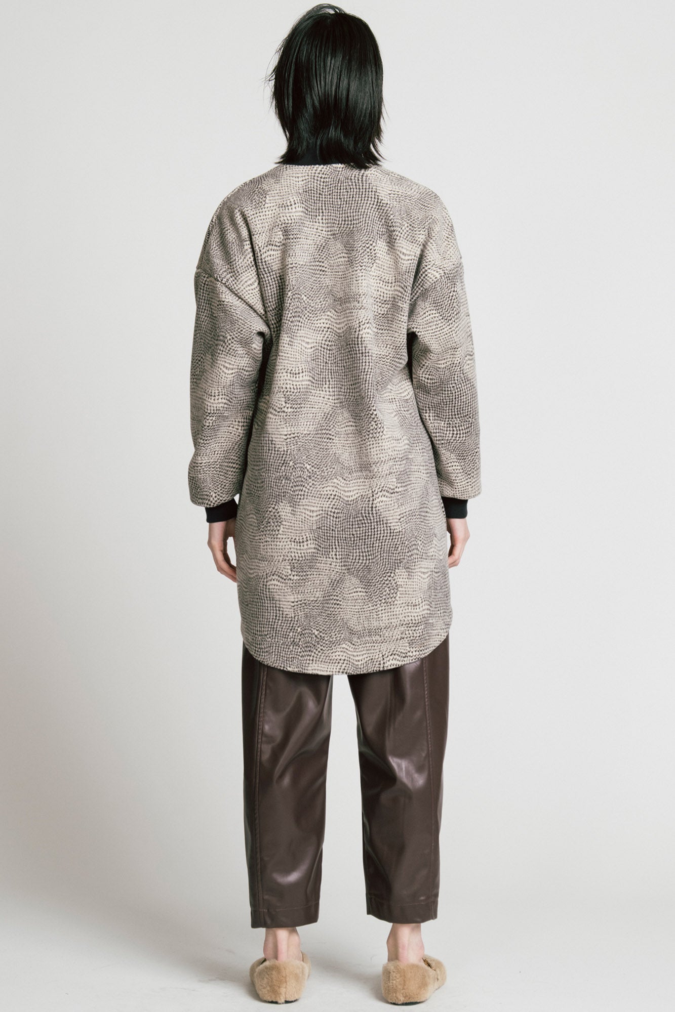 Dizzy Coat Houndstooth