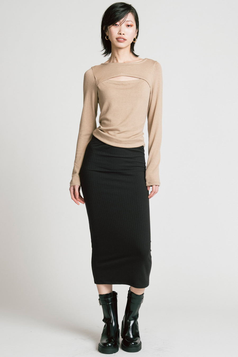 Fog Skirt Black