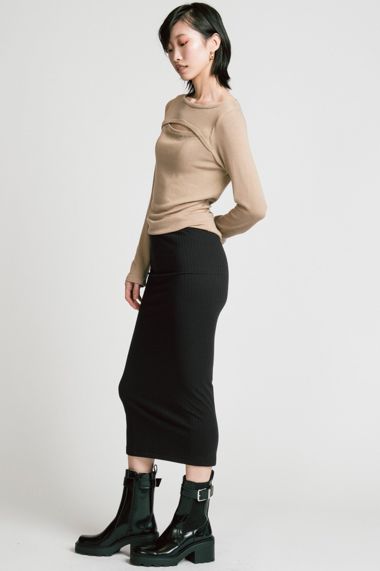 Fog Skirt Black