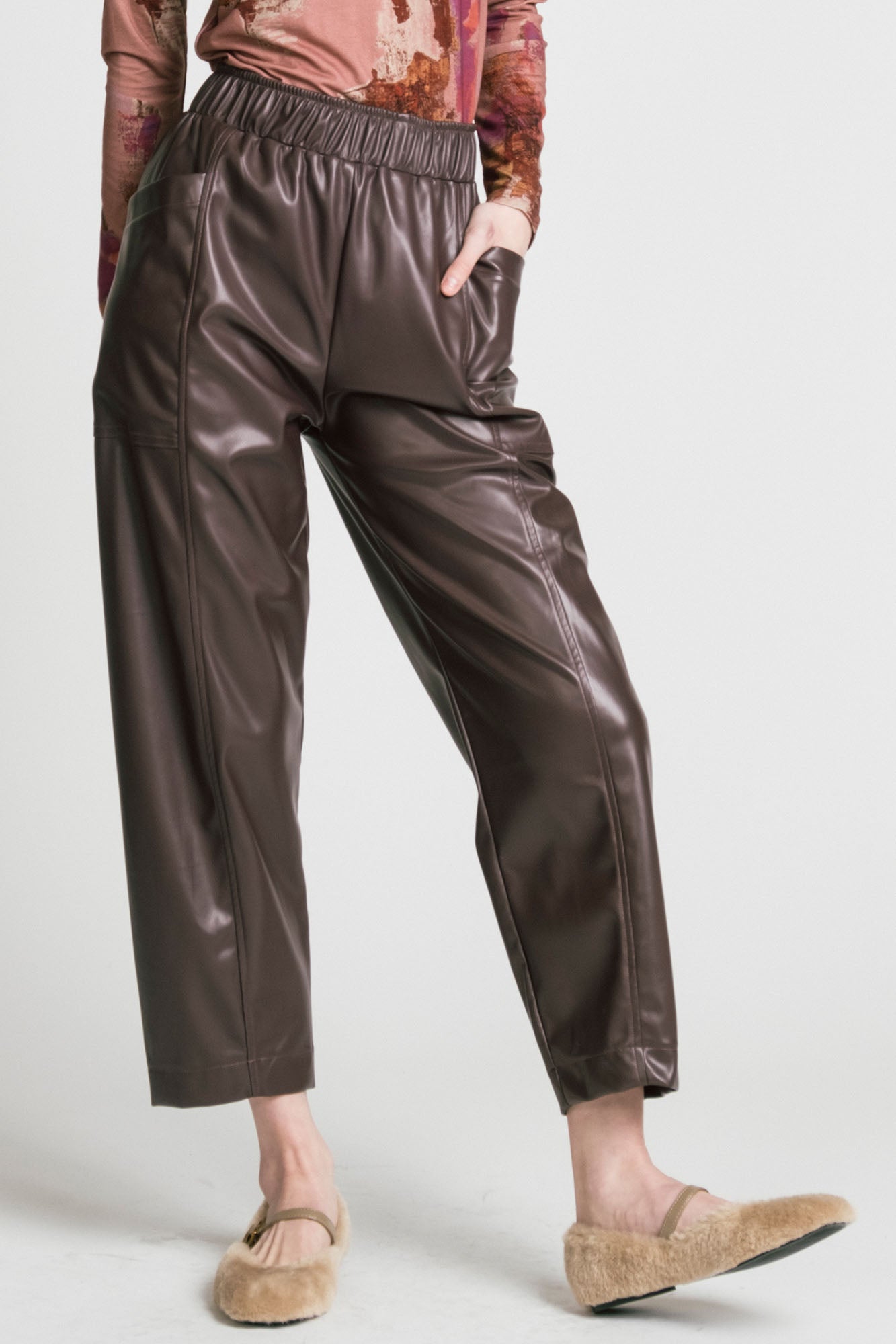 HRT Pants Burgundy
