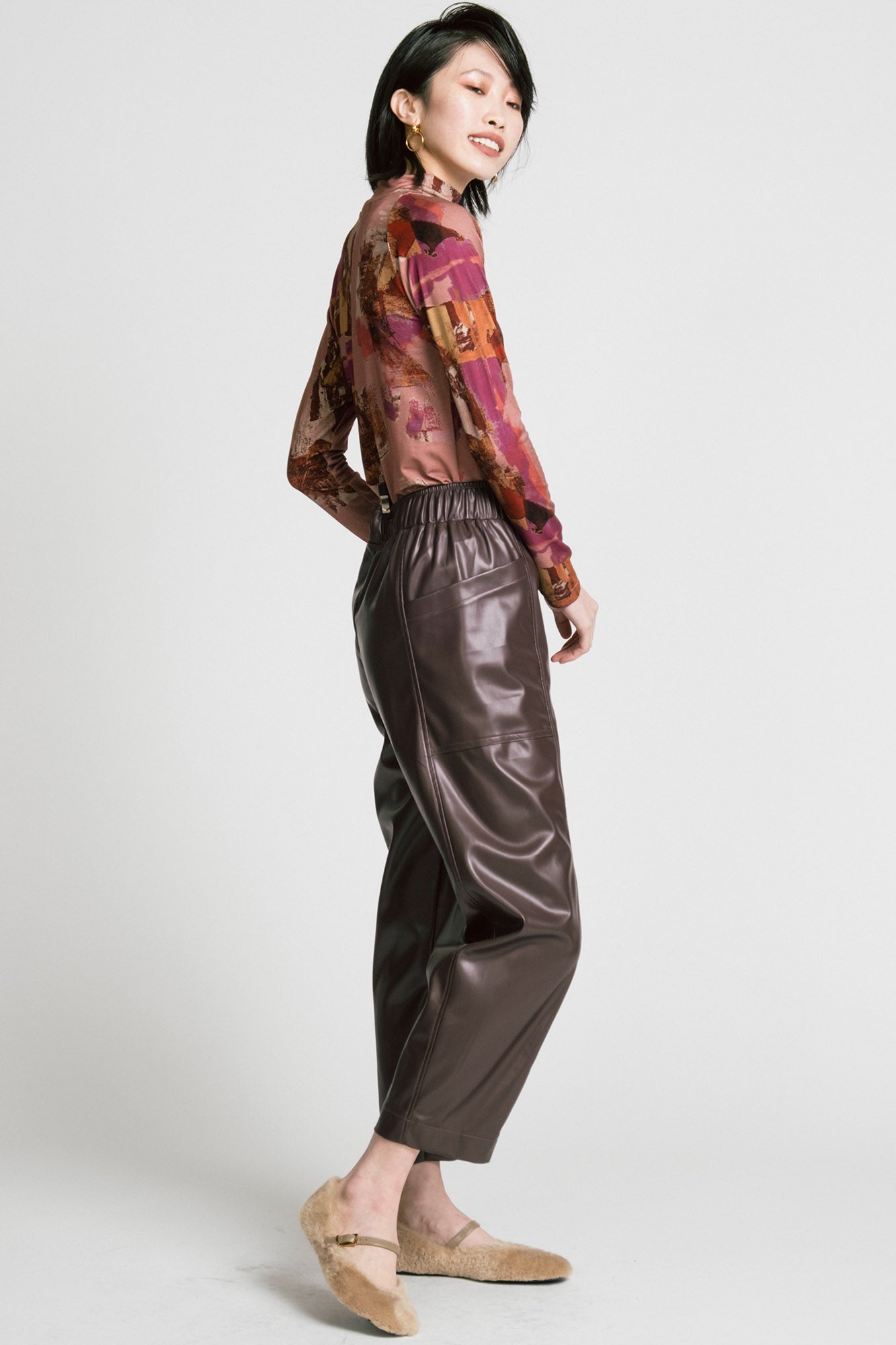 HRT Pants Burgundy