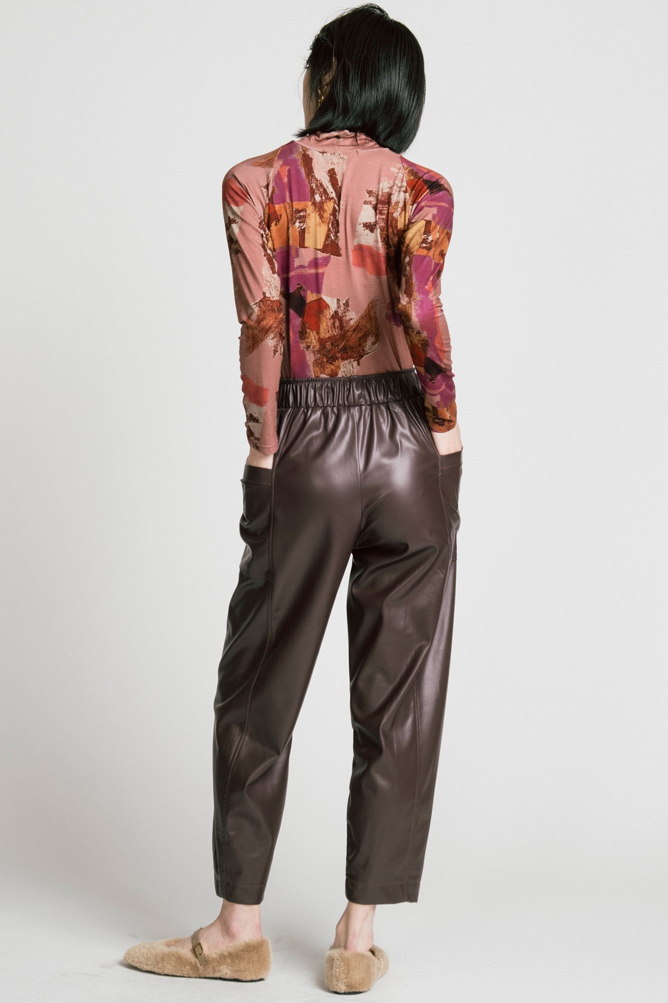 HRT Pants Burgundy