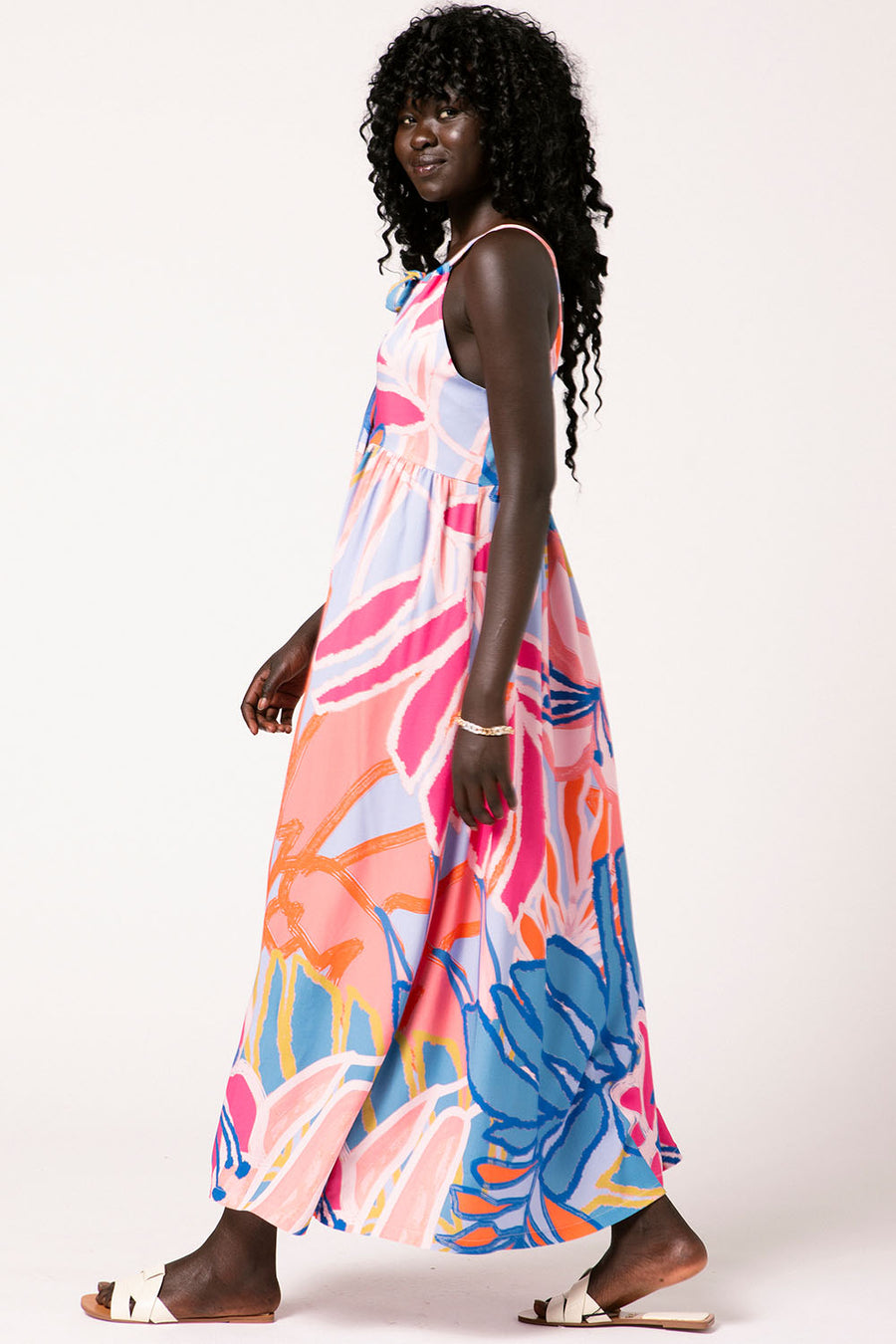 Allison Wonderland | Tropical Print Island Maxi Dress Allison Wonderland | Tropical Print Island Maxi Dress