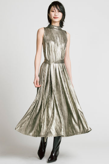Swing Dress Gold