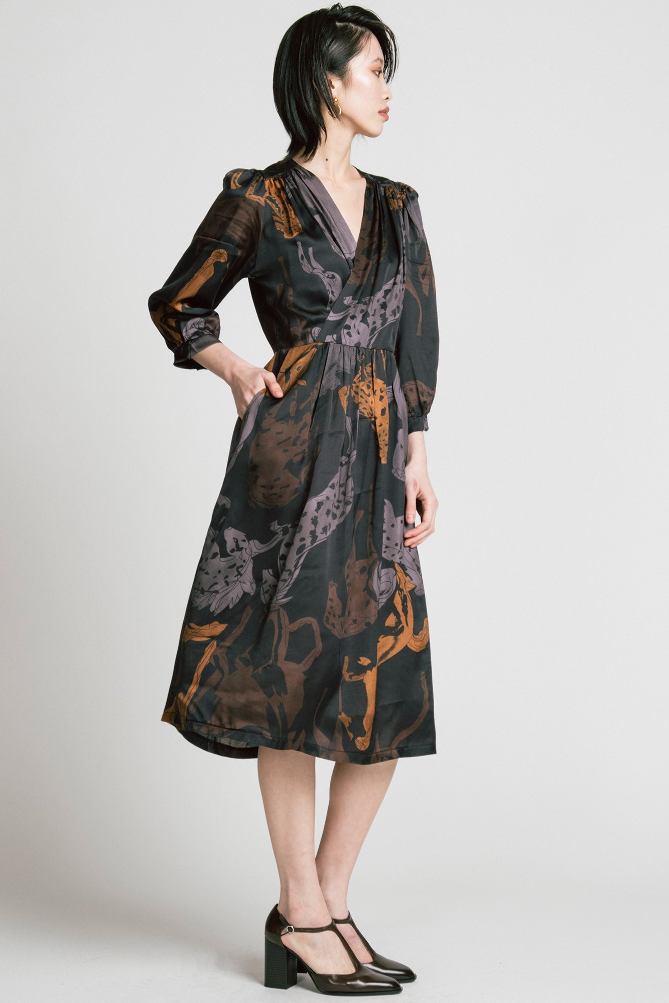 Therapy Dress Horse Print