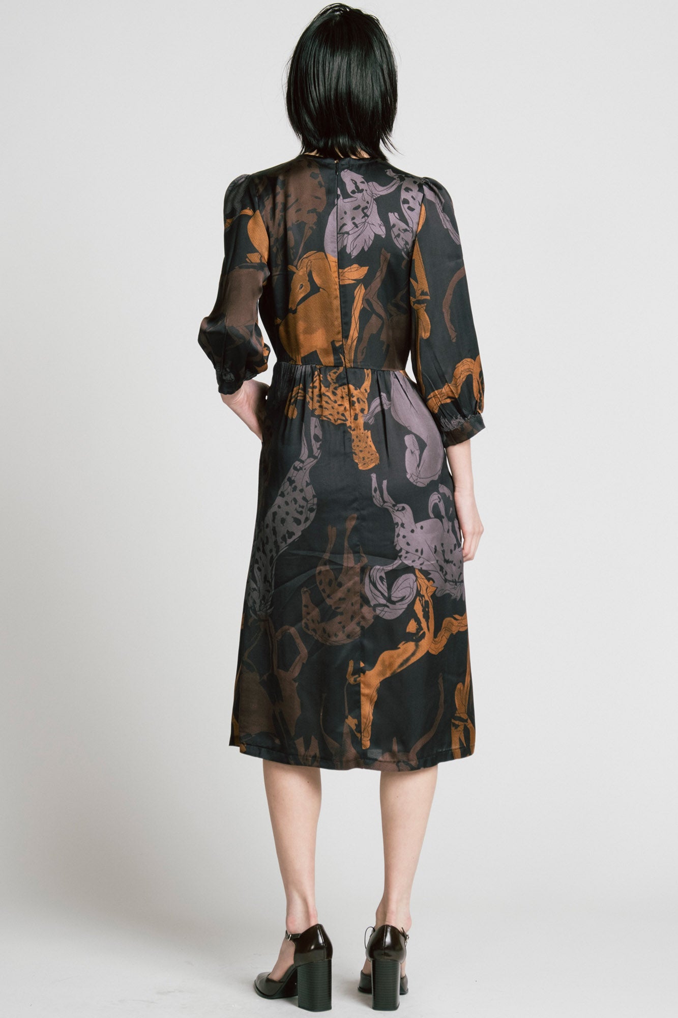 Therapy Dress Horse Print