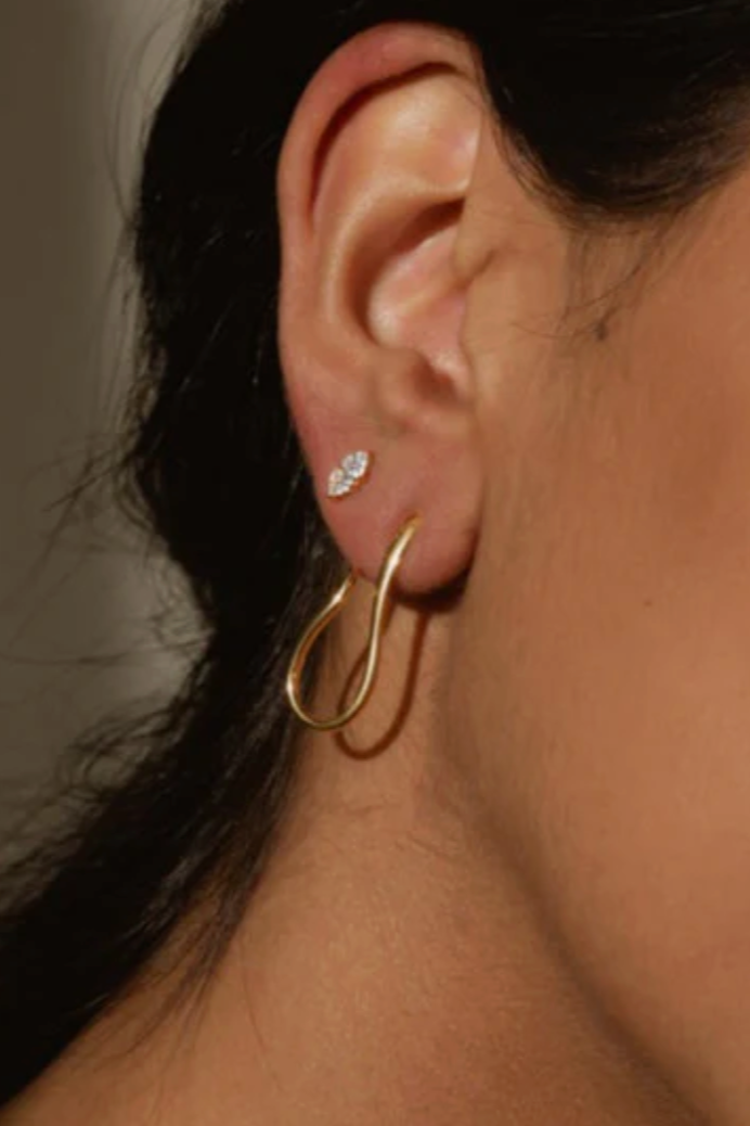 Sarah Mulder | Ascent Earrings, Gold