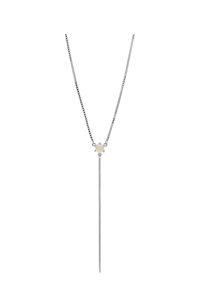 Sarah Mulder | Ava Necklace, Rhodium