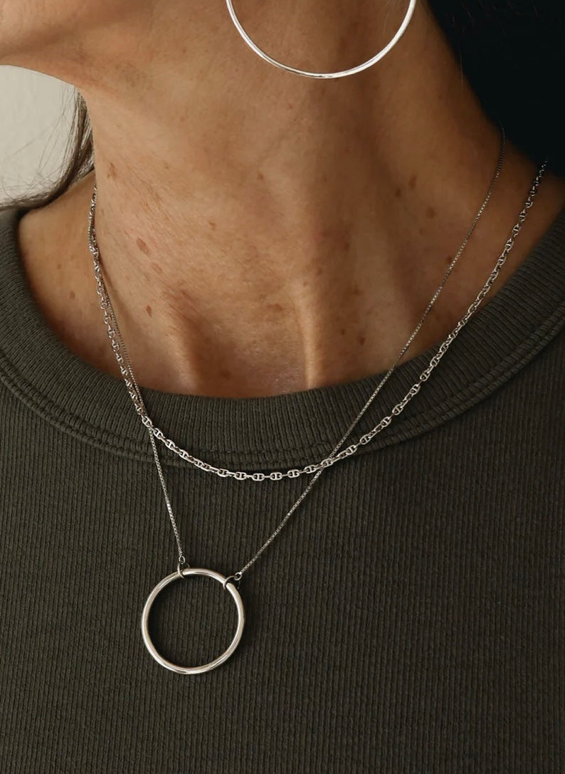 Sarah Mulder | Ollie Necklace, Rhodium