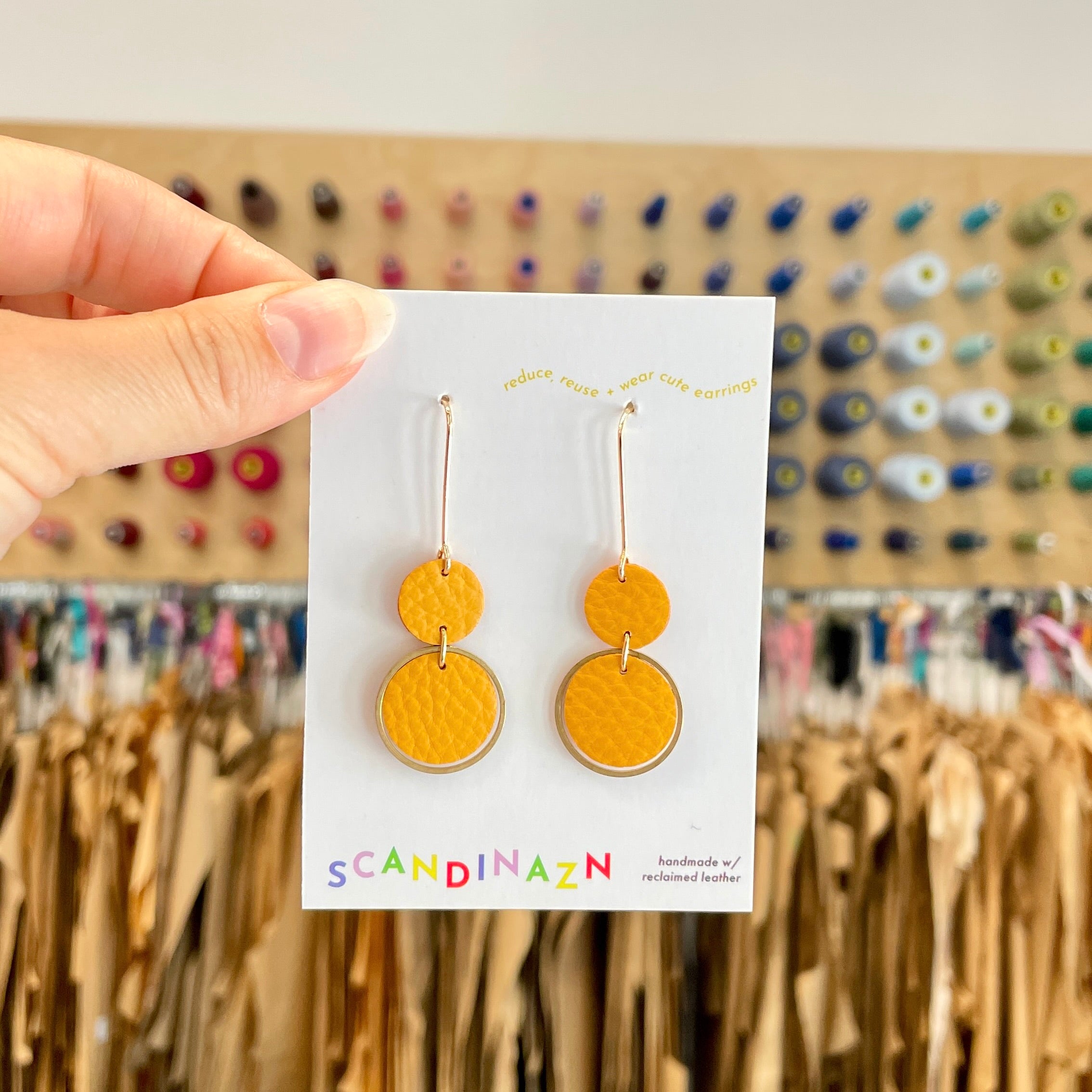 Scandinazn | Tiered Orbit Earrings