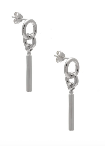 Sarah Mulder | Kidd Earrings, Rhodium