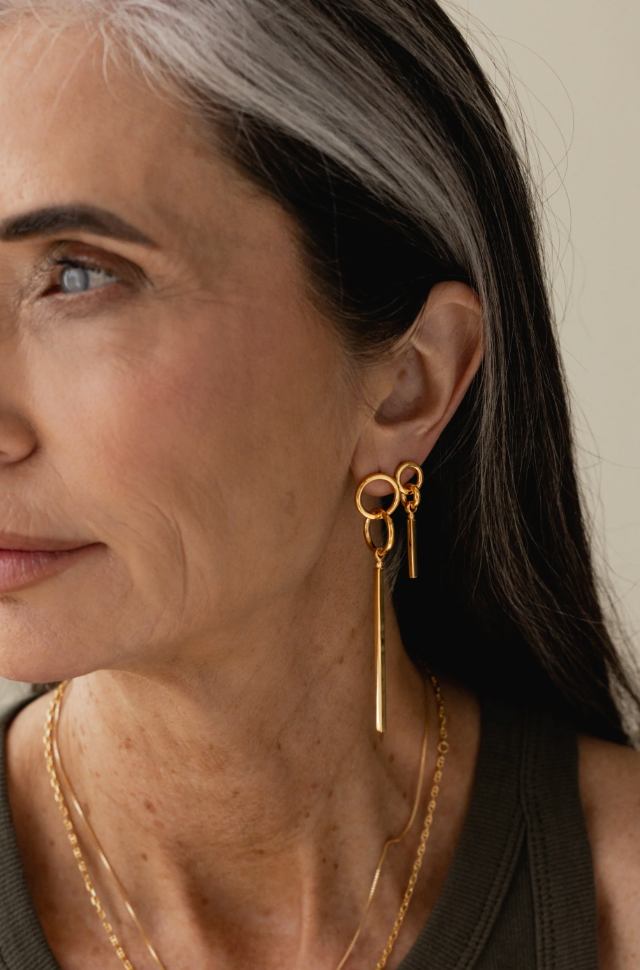 Sarah Mulder | Kidd Earrings, Gold