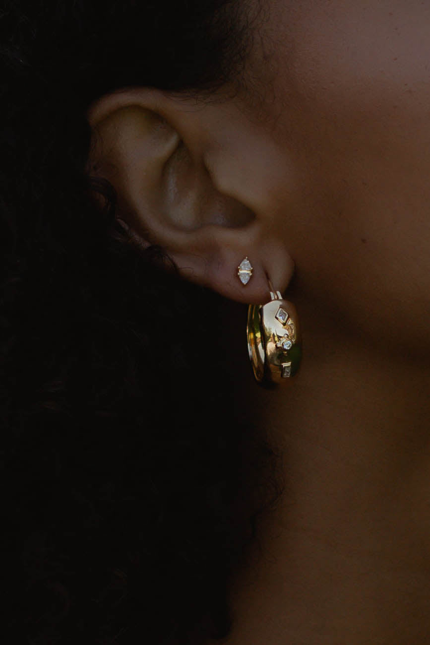 Sarah Mulder | Balance Studs in Gold