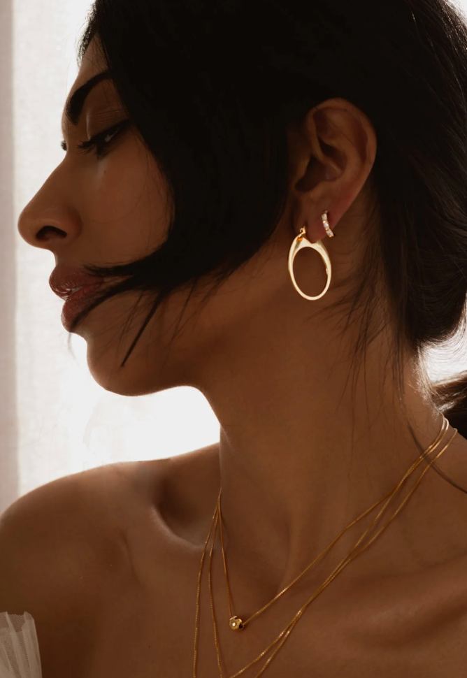 Sarah Mulder | Solange Hoops, Gold